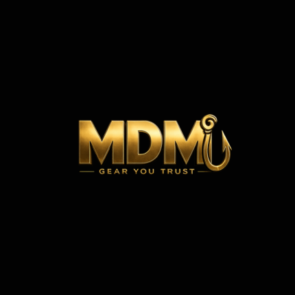 Logo MDM – Marque d'équipement de pêche de MARIA DEL MAR
